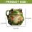 Frogs Pattern Ceramic Mug Drinking Cup Ideal For Hot Drink Or 3