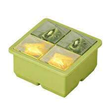 Silicone Ice Cubes Molds Dishwasher Safe Easy Releases-Green 1