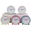 Modern Quiet Alarm Clock With Big Number Help Children-cream 2