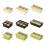 Multipurpose Silicones Freezers Tray Ice Cubes Mold-Black 3 3