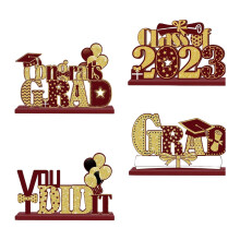 Class of 2026 Wooden Table Centerpieces 2026 Graduation-4