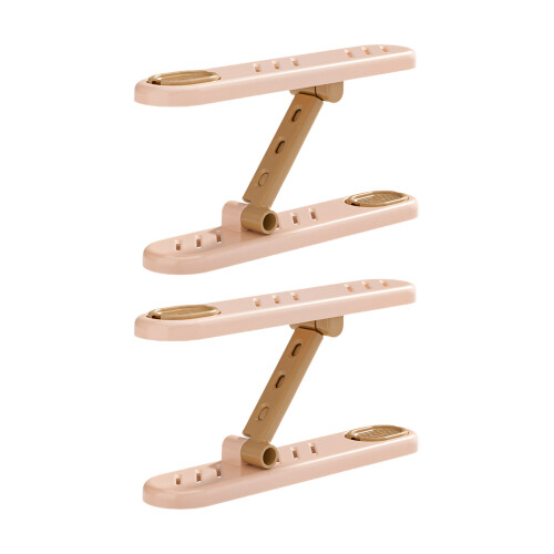 Étagère étroite de rangement pour chaussures, facile à-Rose