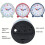Quiet Alarm Clock For Kids With Large Display Easy To-Deep Blue 6