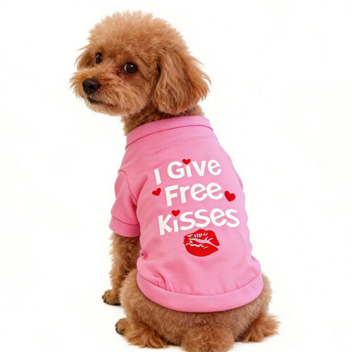 3pcs Summer Pet Clothes Funny Printed Vests-L. Combination 2 2
