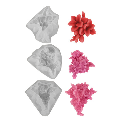 Phalaenopsis Flower Shape Silicone Molds Multipurpose-2 2