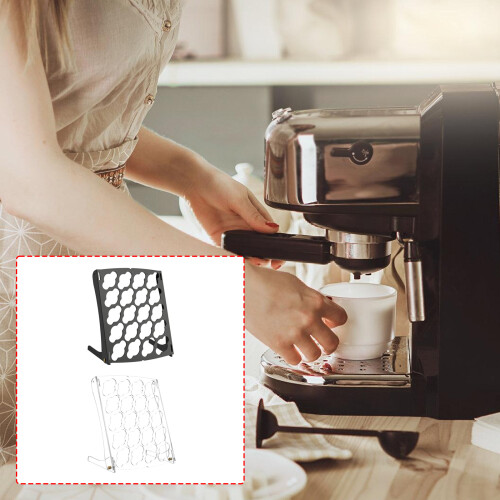 Le support contemporain pour dosettes de-Couleur transparente 2