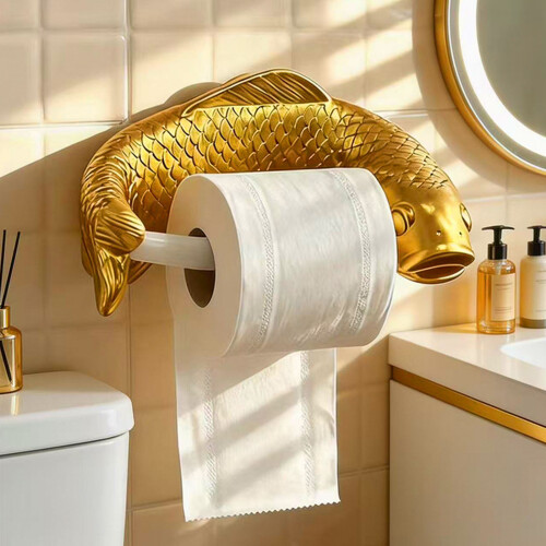 Installation propre fixée au mur de distributeur de tissu en-1 2
