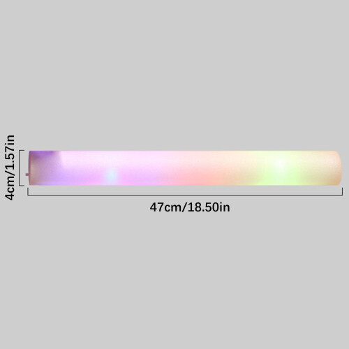 LED Foams Glow Stick Bulk Rainbows Effect Glow Batons Great-A 1