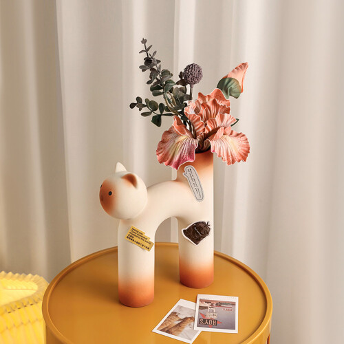 Cats Decors Decorative Flower Vases Cats Vases Table-2 2