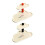 Double Layer Cloud Shape Shelf For Keys Jewelry And-Black 2