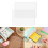 Planches à découper en plastique transparent polyvalentes, 9x6 3