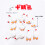 Tiny Geese Shaped Cake Top Ornament Miniature Rubber Geese Cake 3