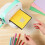 2Pcs 9x6Inch Heavy Duty Plastic Cutting Mats Scratch Resistant 5