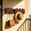 Wood Coat Rack Wall Mount,Coat Hooks Hanger Wall-2 2