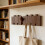 Wood Coat Rack Wall Mount,Coat Hooks Hanger Wall-2 5