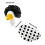 Practical Eye Catching Soccer Geese Decorative Clothing 3