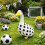 Practical Eye Catching Soccer Geese Decorative Clothing 5