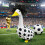 Practical Eye Catching Soccer Geese Decorative Clothing 7