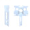 Vertical Blinds Replacement Parts,Vertical-Rotary Rod 12PCS 2