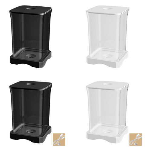 Transparents Acrylic Bettas Fish Tanks with-White Basic model 1