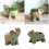 Decorative Elephant Planter With Bottom Drain Hole Lovely-2 3