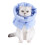 Regulable Anti Licking Cats Cones Soft Comfortable-S light blue 1