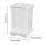 Durability Plastic Aquariums Bettas Tanks-Black Upgraded model 4