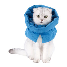 Gentle Recovery Cones Cats Soft Prevents Biting And-S lake blue