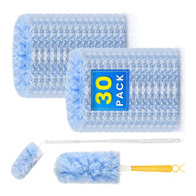 Recharge de plumeau portable en fibres souples, 30 pièces,