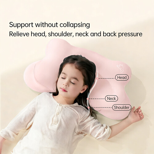Ergonomic Cloud Shape Adjustable Cervical-Cloudy blue 58x32x8cm 2