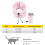Anti Licking Protecting Collar Cats Regulable-M Pink 4