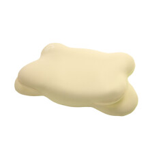 3 Zone Memory Foams Neksteunen Wolkenkussen-kaas geel 58x32x6cm