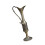Moderne antike Metallvasen mit Griff, gravierte-Bronze 1