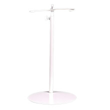 Support multifonctionnel de porte-fleurs en fer pour des-S Blanc
