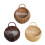 Artistic Open Weave Wall Hanging Basket Crafted From-cream S 2