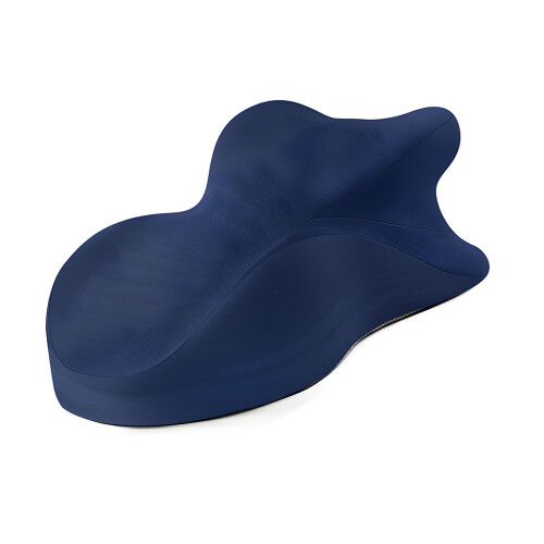 Supportive Comfort Pillow With regional Aid And-Deep Blue