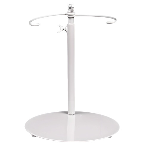 Adjustable Iron Floral Display Rack Suitable For-L White