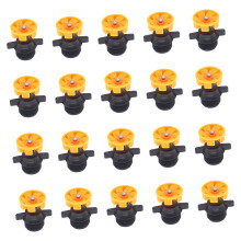 20Pcs Versatile Plastic Sprayed Heads For Optimally Garden