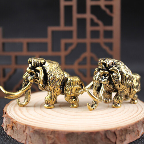 Mammoths Statue Decorative Ornament Mammuts Figurine 1