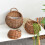 Handwoven Willow Wall Hanging Basket For-primary color L 6