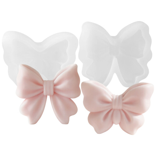 Bowknot Candle Silicone Molds Multipurpose Silicone Mould-5606 1