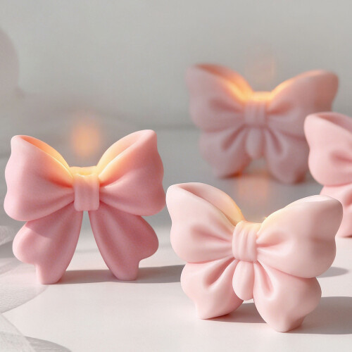 Bowknot Candle Silicone Molds Multipurpose Silicone Mould-5606 2