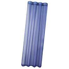 Sheer Blue Panel Waterproof Outdoor Curtain Light-132x214cm