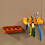 Multicolor Plastic Mounting Shelf Wall-Mounted Tool-Green 5