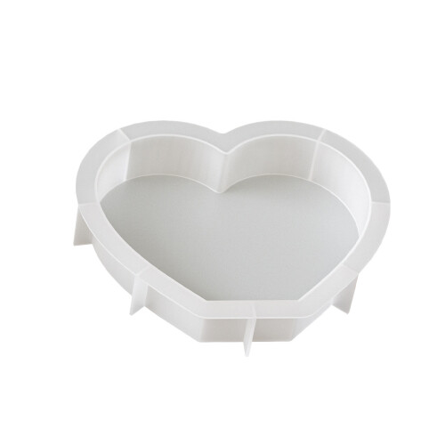 Heart Shape Plate Silicone Molds For Making Candle Decorative