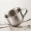 4 Miniature Stainless Steel Cups Smooth Surfaces Drinkware Ideal 5