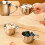 4 Miniature Stainless Steel Cups Smooth Surfaces Drinkware Ideal 6