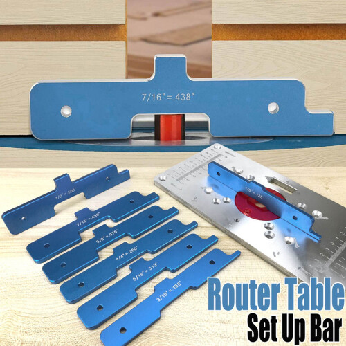 7Pcs Blue Aluminium Gauge Block Set 1