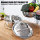 Space Saving Stainlessly Steel Vegetable Cutter Washer And-30cm 3