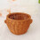 Portable Plastic Storage Basket With Cute Woven Design 5